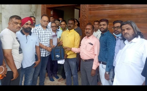 दुर्ग शहर के प्रतिष्ठित व्यवसायी श्री किशन लाल पारख का मरणोपरांत नेत्रदान सम्पन्न हुआ