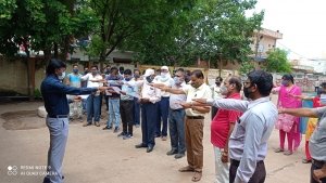 रिसाली निगम आयुक्त ने दिलाई नशामुक्ति की शपथ , कार्यालय परिसर में बिड़ी, सिगरेट व गुटका का सेवन करने पर लगेगा जुर्माना