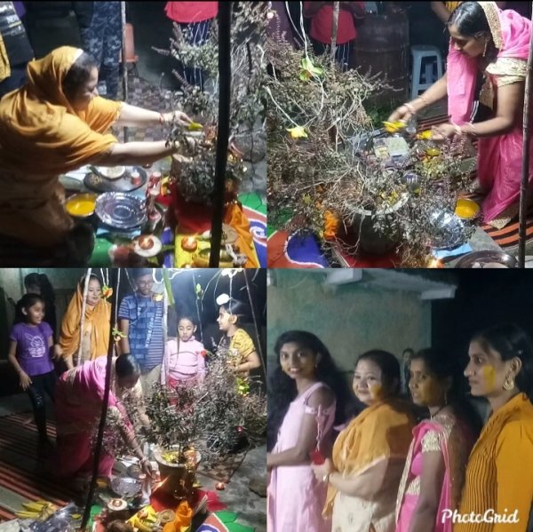 भगवान शालीग्राम के साथ तुलसी ने लिया सात फेरे