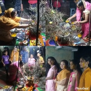 भगवान शालीग्राम के साथ तुलसी ने लिया सात फेरे