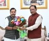 मुख्यमंत्री साय से बिहार के पथ निर्माण मंत्री नितिन नवीन ने की सौजन्य मुलाकात
