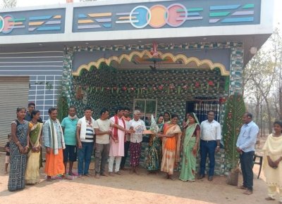 चैत्र नवरात्रि के पावन अवसर पर ग्रामीण परिवारों को मिला पक्के आवास की सौगात