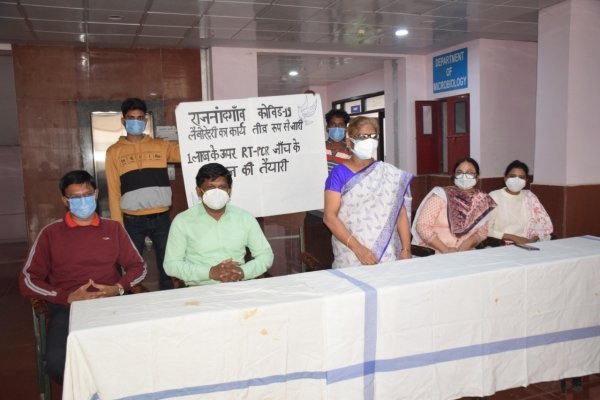 राजनांदगांव कोविड.19 लैबोरेटरी में एक लाख के ऊपर आरटीपीसीआर टेस्ट पूर्ण , उपलब्धि हुई हासिल