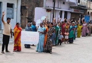 नया पारा वार्ड क्रमांक 1 में पोषण पखवाड़ा कार्यक्रम का आयोजन, महिलाओं में पोषण जागरूकता को लेकर दिखा उत्साह