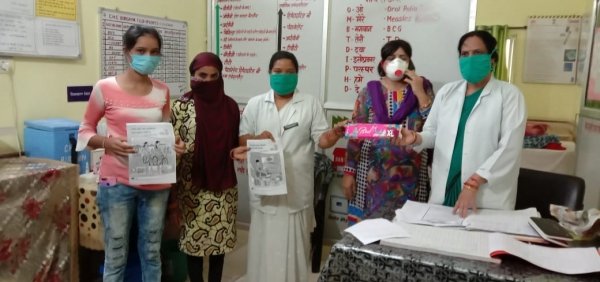 अर्बन क्षेत्र में ग़ैर कोविड गतिविधि के तहत शुरू हुआ किशोरी दिवस