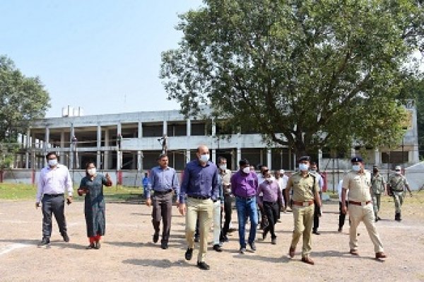 राज्योत्सव के अवसर पर होंगे रंगारंग कार्यक्रम , छत्तीसगढ़ी संस्कृति की दिखेगी झलक ,कलेक्टर ने किया आयोजन स्थल का निरीक्षण