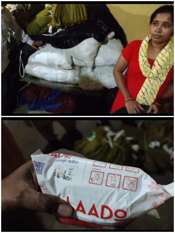 बडी खबर:आदिवासी बच्चों के लिए मंगवाए गए सेनेटरी पैड नही आया बच्चो के काम,