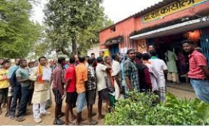 कारीगुंडम इलाके में 23 साल बाद मतदान