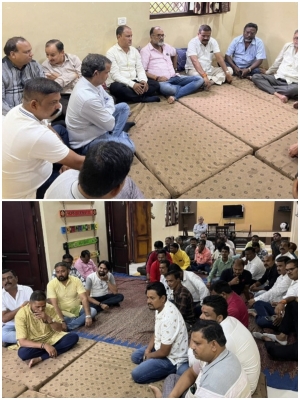 शारदीय नवरात्र पर्व पर दुर्गा मंदिर में सजेगा माता का द्वार समित्ति की बैठक में लिया गया निर्णय