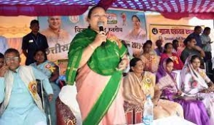 महिला एवं बाल विकास मंत्री श्रीमती भेड़िया ने दल्लीराजहरा में 02 करोड़ रुपये से अधिक के विकास कार्यों का किया भूमिपूजन