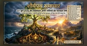 शौर्यपथ विशेष बुलेटिन: जानें कैसा रहेगा आज आपका दिन, पढ़ें 07 जून 2026 का देशव्यापी राशिफल