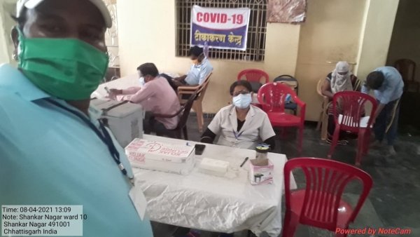 कंडरापारा सामुदायिक भवन सहित 2 स्थानों पर होगा वेक्सीनेशन
