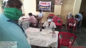 कंडरापारा सामुदायिक भवन सहित 2 स्थानों पर होगा वेक्सीनेशन