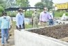 गौठान के औचक निरीक्षण पर पहुंचे कलेक्टर