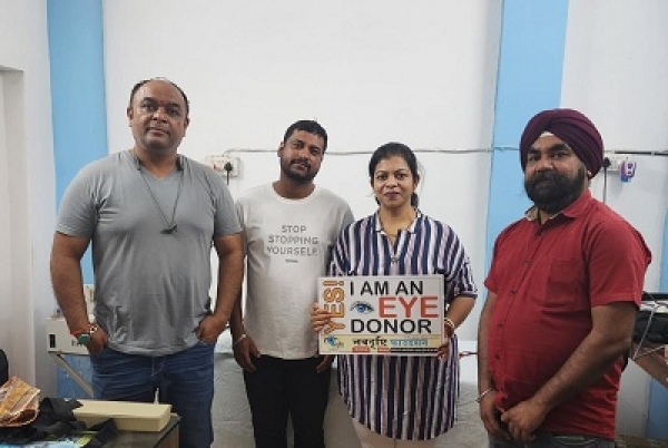 डॉक्टर कुमकुम डे ने की अपने  नेत्रदान व अंगदान  की  घोषणा 
