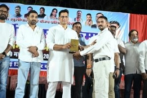 रक्तदान जनजागरूकता और मानव सेवा के लिए निस्वार्थ सेवा भाव समिति का सम्मान