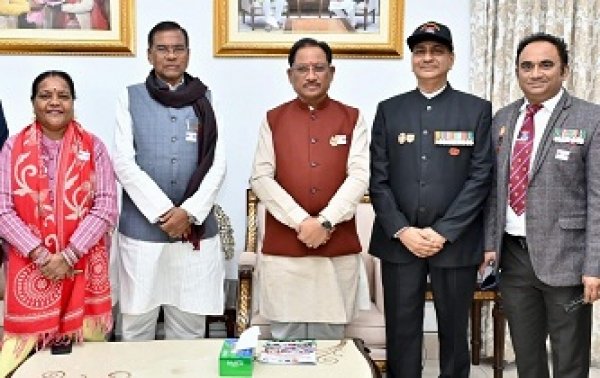 राष्ट्र की सुरक्षा में निरंतर तैनात हमारे सैन्य जवानों का योगदान अतुलनीय : मुख्यमंत्री साय