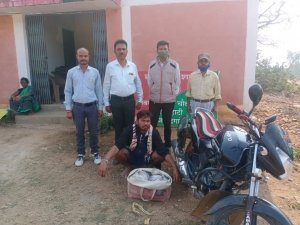 आबकारी विभाग राजनांदगांव की कार्रवाई 70.96 लीटर मदिरा जप्त