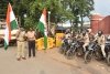 कलेक्टर एवं एसपी ने पुलिस अधिकारी और जवान के तिरंगा रैली को किया रवाना
