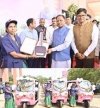 मुख्यमंत्री विष्णु देव साय ने नवा रायपुर में ई-ऑटो सेवा का किया शुभारंभ