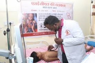 सूरजपुर जिले में प्रोजेक्ट 'धड़कन' के तहत बाल हृदय रोग परीक्षण शिविर का आयोजन