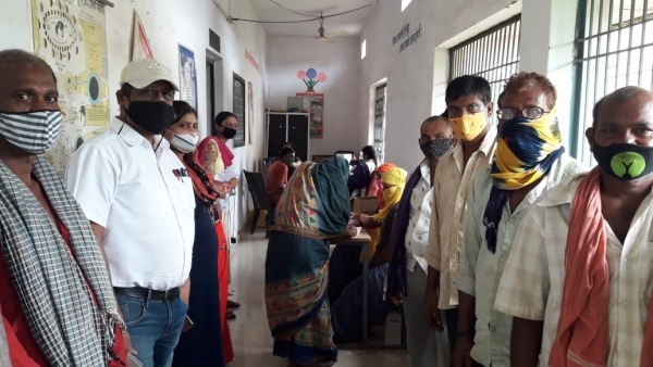 डिलापहरी में दो दिवसीय  वैक्सीनेशन शिविर संपन्न