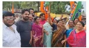 भाजपा महिला मोर्चा ने मुख्यमंत्री भूपेश बघेल का किया पुतला दहन