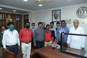 मुख्यमंत्री से भिलाई स्टील प्लांट के कर्मचारियों के प्रतिनिधि मंडल ने की मुलाकात