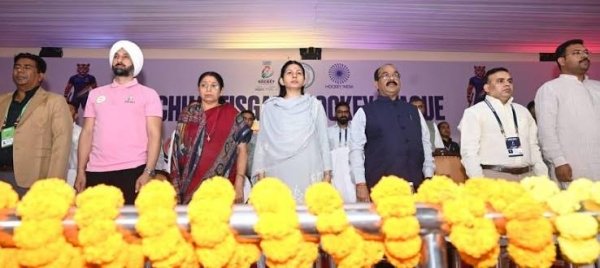 छत्तीसगढ़ हॉकी लीग से प्रदेश में हॉकी के नए युग का आगाज : केंद्रीय खेल राज्य मंत्री रक्षा खड़से बोलीं&mdash;देशभर में खेलों को बढ़ावा देने बड़े पैमाने पर आयोजन