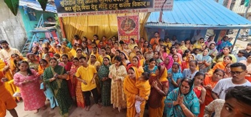 हर-हर महादेव के जयघोष से गूंजा दुर्ग, शिवनाथ से सत्तीश्वर महादेव तक निकली भव्य कांवड़ यात्रा