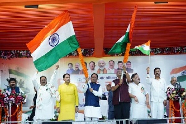 मुख्यमंत्री विष्णु देव साय का आह्वान – हर घर तिरंगा से गूंजे छत्तीसगढ़