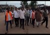 प्रधानमंत्री के सम्मान में भाजयुमो का विरोध प्रदर्शन,गुण्डरदेही में किया गया राहुल गांधी का पुतला दहन