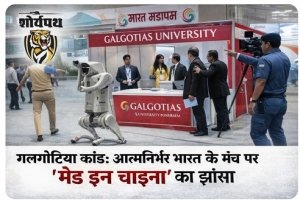 &ldquo;गलगोटिया यूनिवर्सिटी ने गिराया देश का मान: एआई समिट में फर्जी स्वदेशी प्रदर्शन&rdquo;