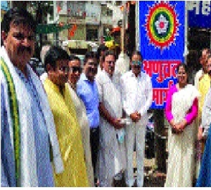 सिनेमा लाइन अब अणुव्रत मार्ग के नाम से जाना जाएगा,पट्टिका का हुआ अनावरण