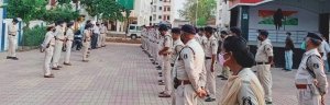 *लॉकडाउन का सख्ती से पालन कराने सरहदी नाकाबंदी प्वाइंटों में तैनात किया गया पुलिस बल