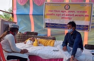 आम आदमी पार्टी ने दिया चतुर्थ वर्ग कर्मचारी संघ के अनिश्चित कालीन आमरण अनशन को समर्थन