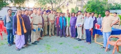 थाना पिपरिया में कोटवारों का लिया गया बैठक ..