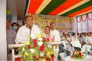 मंत्री अकबर ने बोड़ला नगर पंचायत में किया पौनी पसारी और सर्व समाज का मांगलिक भवन का भूमिपूजन