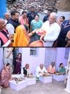 छत्तीसगढ़िया भोजन का स्वाद जयसवाल परिवार के साथ: मुख्यमंत्री भूपेश बघेल ने जरहागांव के जायसवाल परिवार के साथ किया भोजन