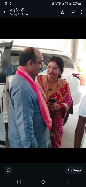 उप मुख्यमंत्री से डोगरगाँव नगर पंचायत अध्यक्ष  की सार्थक मुलाकात