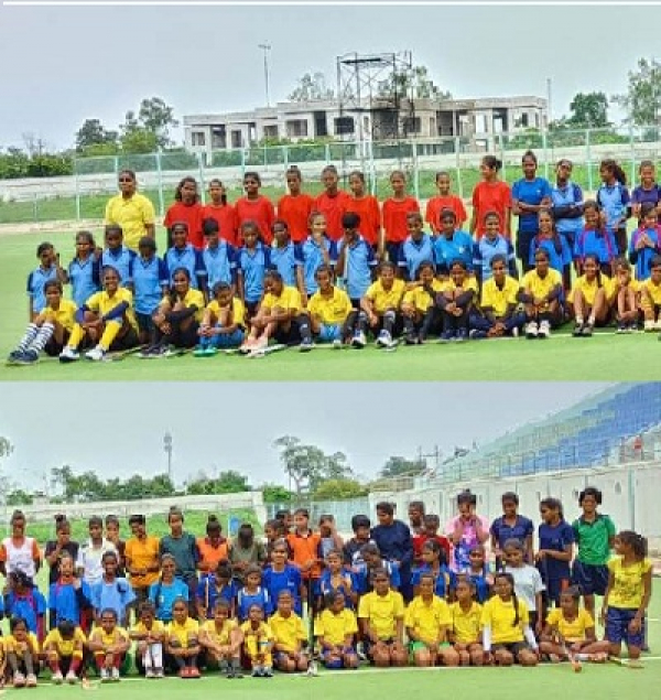 विकासखंड स्तरिय बालिका चयन स्पर्धा में 100  से अधिक बालिकाओं ने उत्साहपूर्वक  भाग लिया