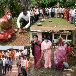 भारती जनसंघ के संस्थापक डाँ.श्यामा प्रसाद मुखर्जी के जयंती पर श्रद्धांजलि दी गई