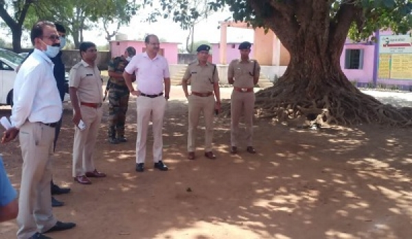 खैरागढ़ उप चुनाव : कलेक्टर एवं जिला निर्वाचन अधिकारी के निर्देश पर निर्वाचन क्षेत्र में सुरक्षा के लिए किए गए पर्याप्त इंतजाम