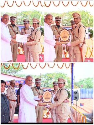 प्रशिक्षण के दौरान उत्कृष्ट प्रदर्शन करने वाले प्रशिक्षु उप पुलिस अधीक्षक हुए सम्मानित