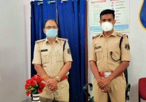 कोरोना से जंग जीत कर, कर्तव्य निभाने ड्यूटी पर लौटा सहायक उप निरक्षक