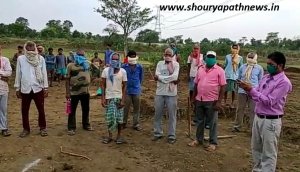 मनरेगा कार्यस्थल फिजिकल डिस्टेंसिंग का पालन करने, मास्क लगाने, तंबाकू, खैनी को कार्यस्थल पर नहीं थूंकने के दिए गए निर्देश