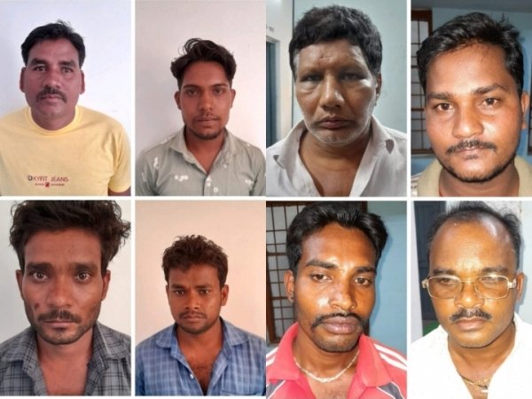 सट्टा-पट्टी के साथ, 08 सटोरिया रंगे हाथ गिरफ्तार