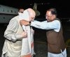 केंद्रीय गृह मंत्री अमित शाह रायपुर पहुंचे, स्वामी विवेकानंद विमानतल पर मुख्यमंत्री विष्णु देव साय ने किया आत्मीय स्वागत