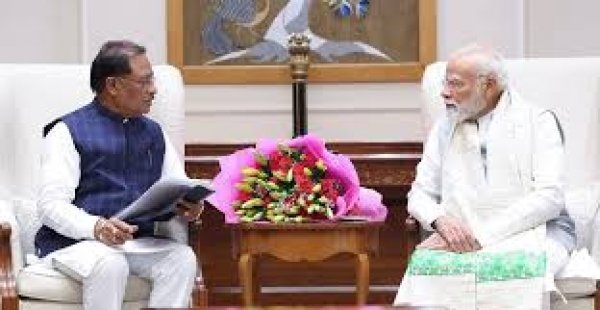 मुख्यमंत्री विष्णुदेव साय ने प्रधानमंत्री नरेंद्र मोदी से की भेंट, छत्तीसगढ़ के विकास कार्यों और नक्सल उन्मूलन पर हुई चर्चा