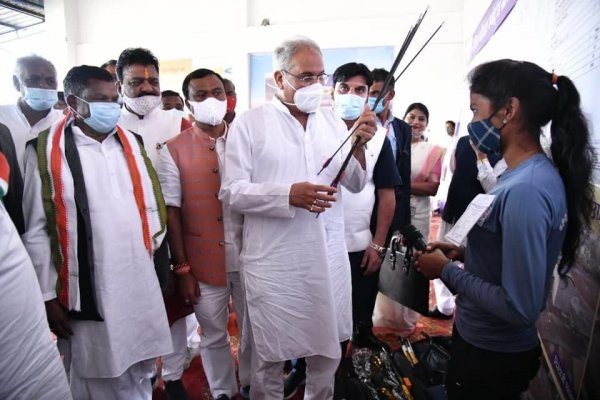 जगदलपुर : जगदलपुर में आकार लेने लगी है राज्यस्तरीय शहीद गुण्डाधुर तीरंदाजी अकादमी